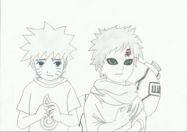 Naruto a Gaara